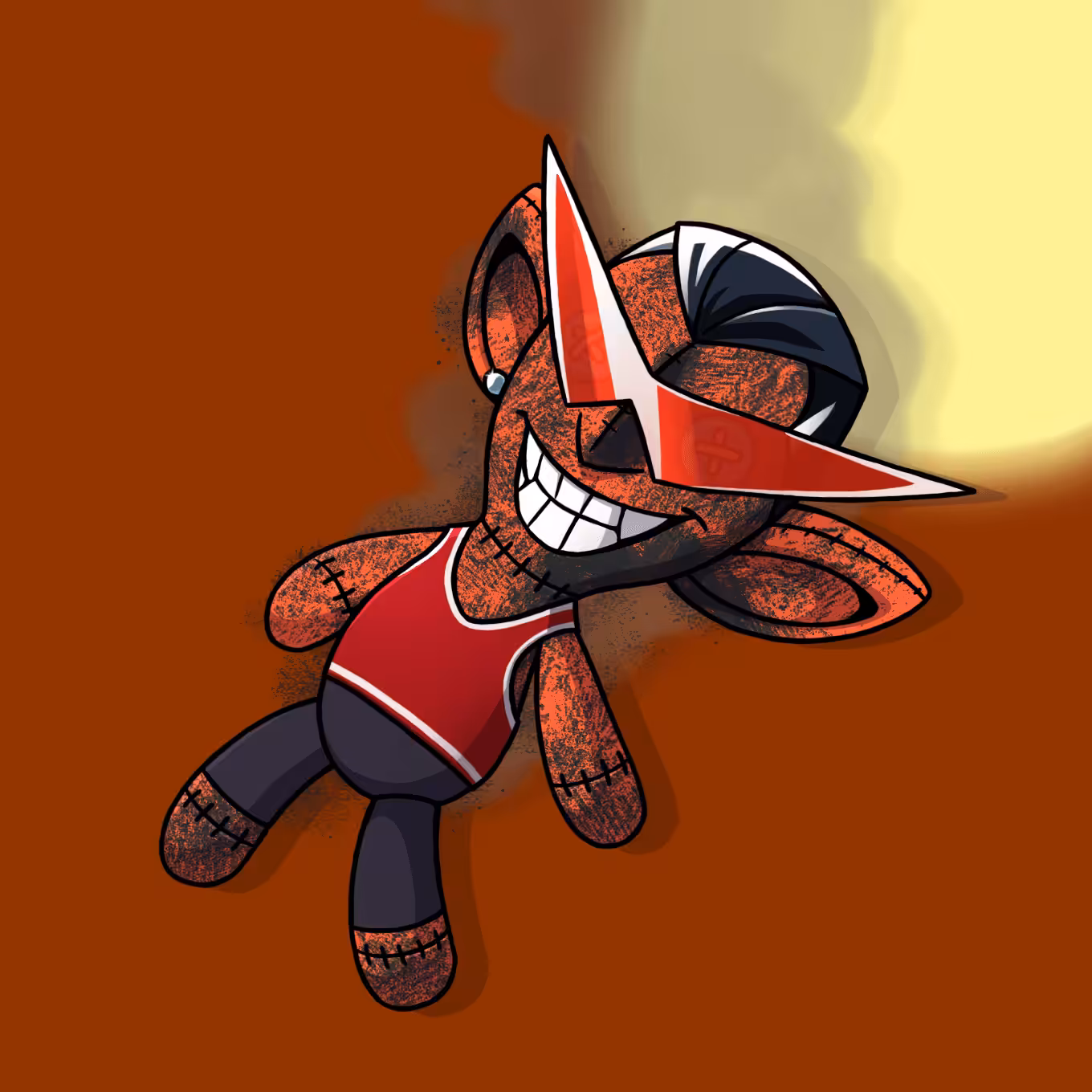 #8746 Sneaky Vampire Teddy