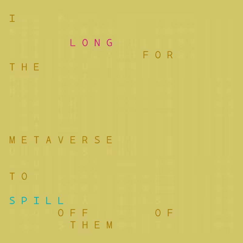 I wish for the metaverse ... #10