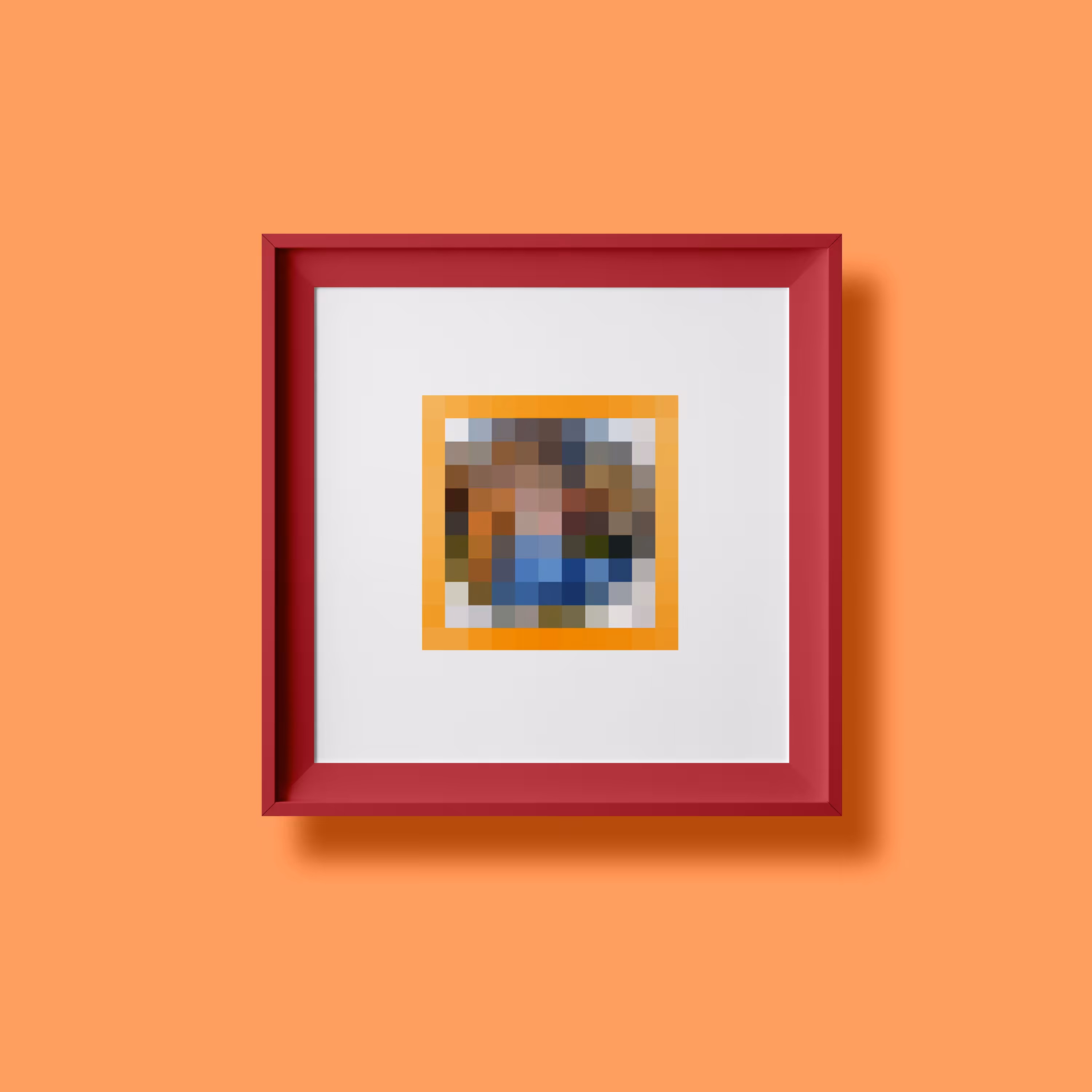 89 Pixels: Michelangelo - Holy Family with St. John the Baptist