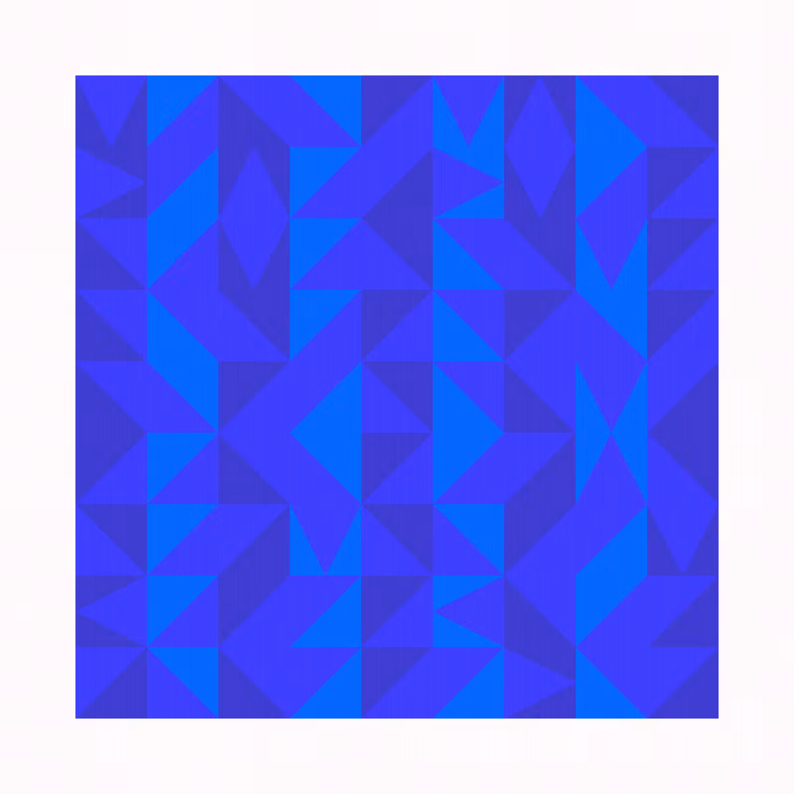 Triangle Pattern II #87
