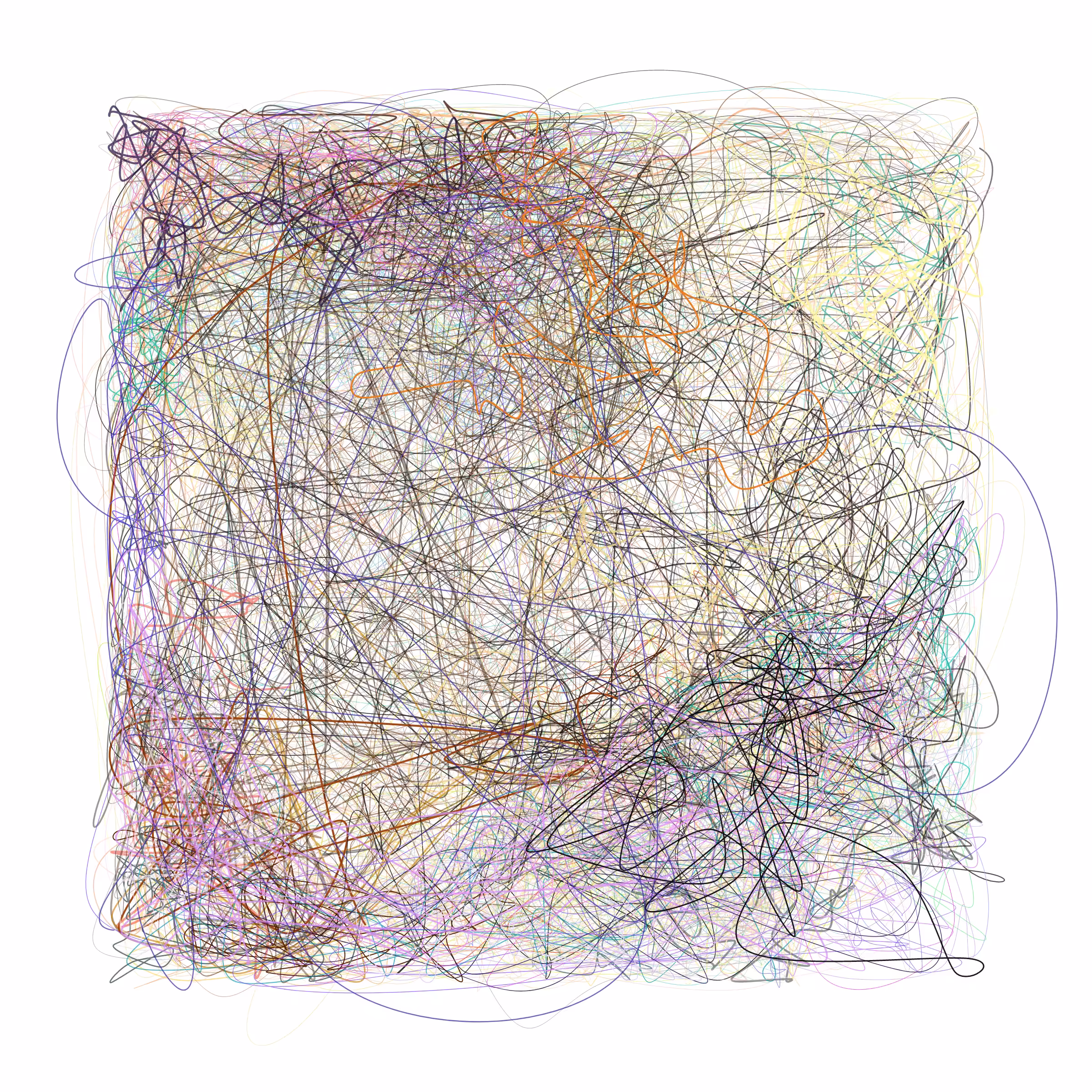 Scribbled Boundaries #629