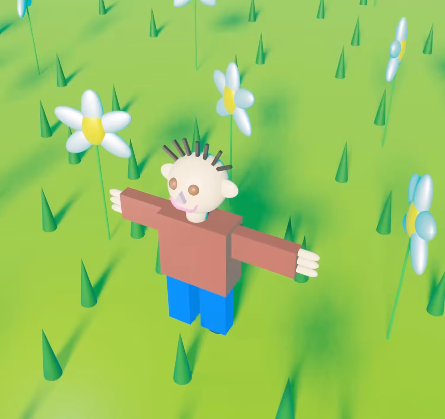 Me and flowers