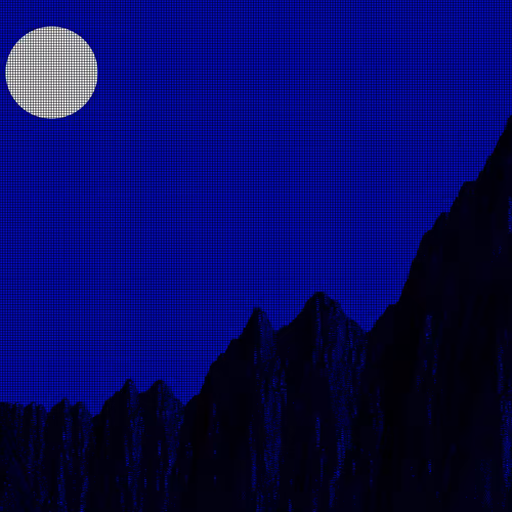 Classic generative landscape #31
