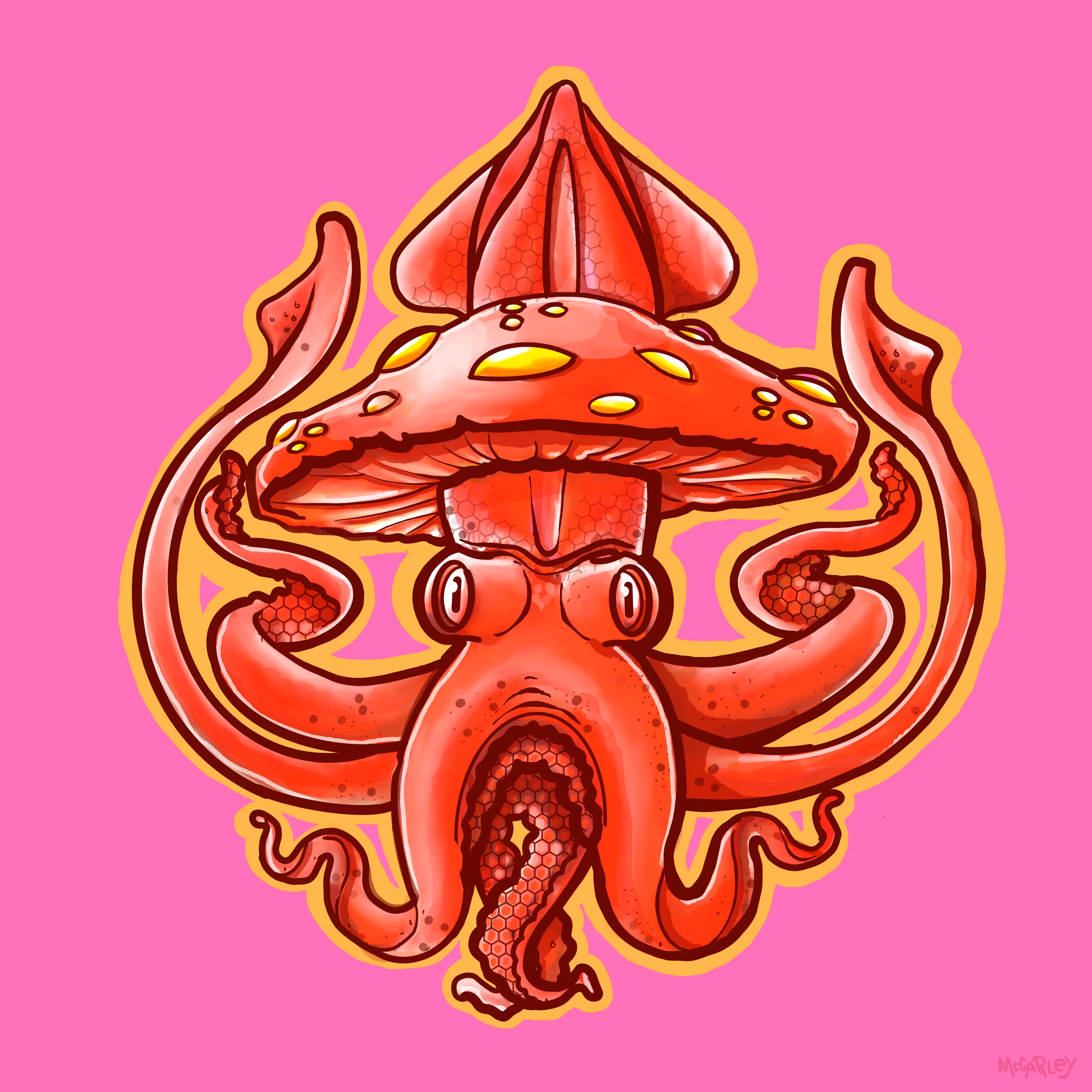 Psychedelic Squid