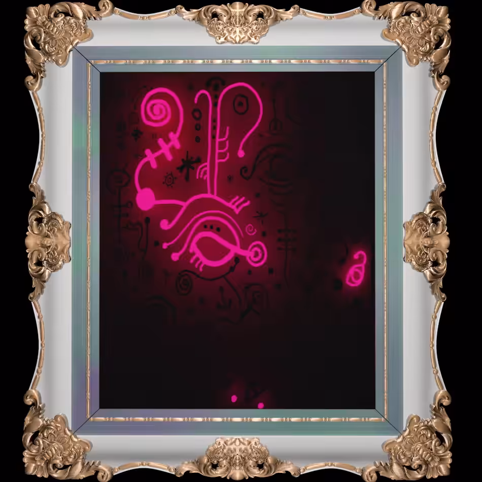 Neon Abstraction One