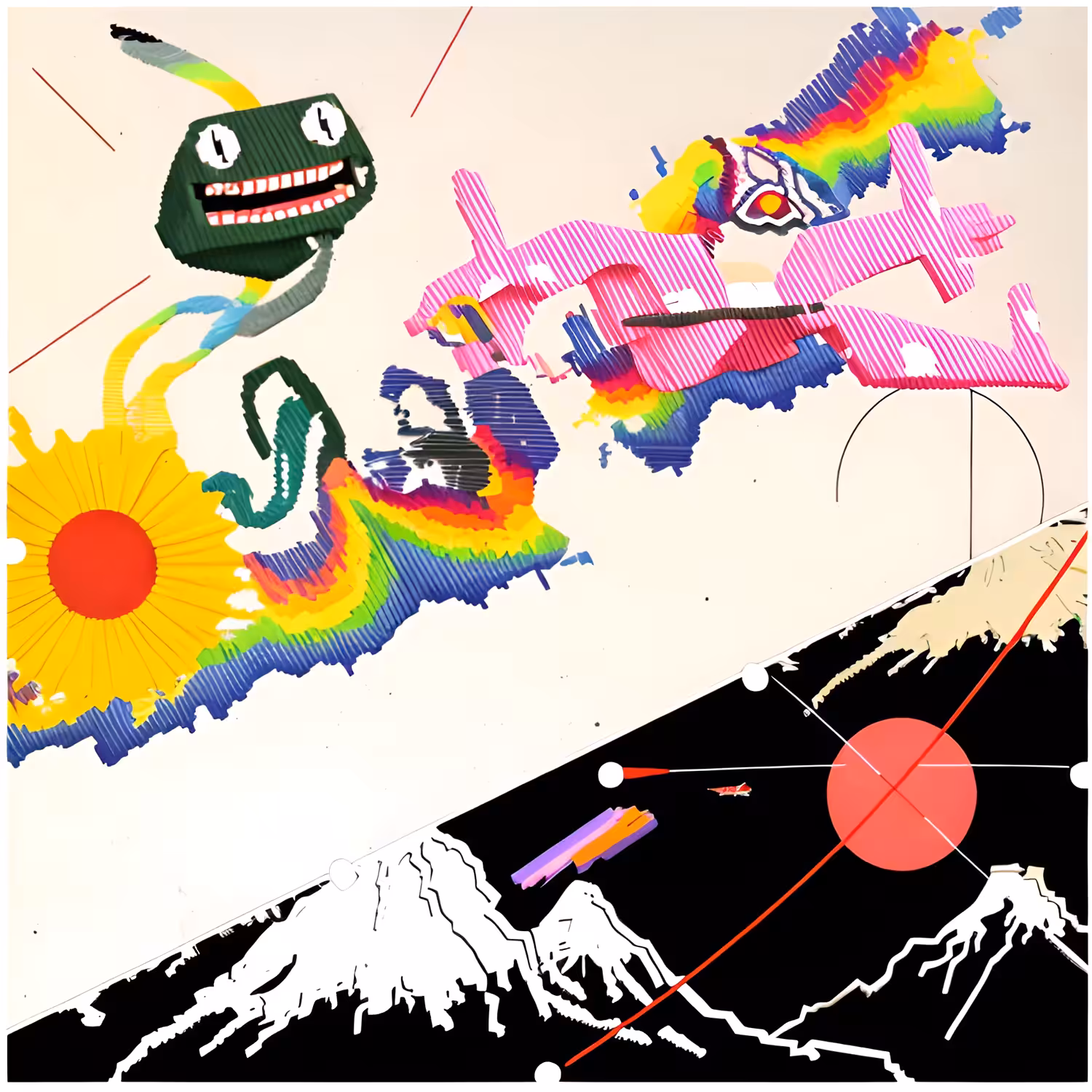 Rodeo posts: monster making a logo