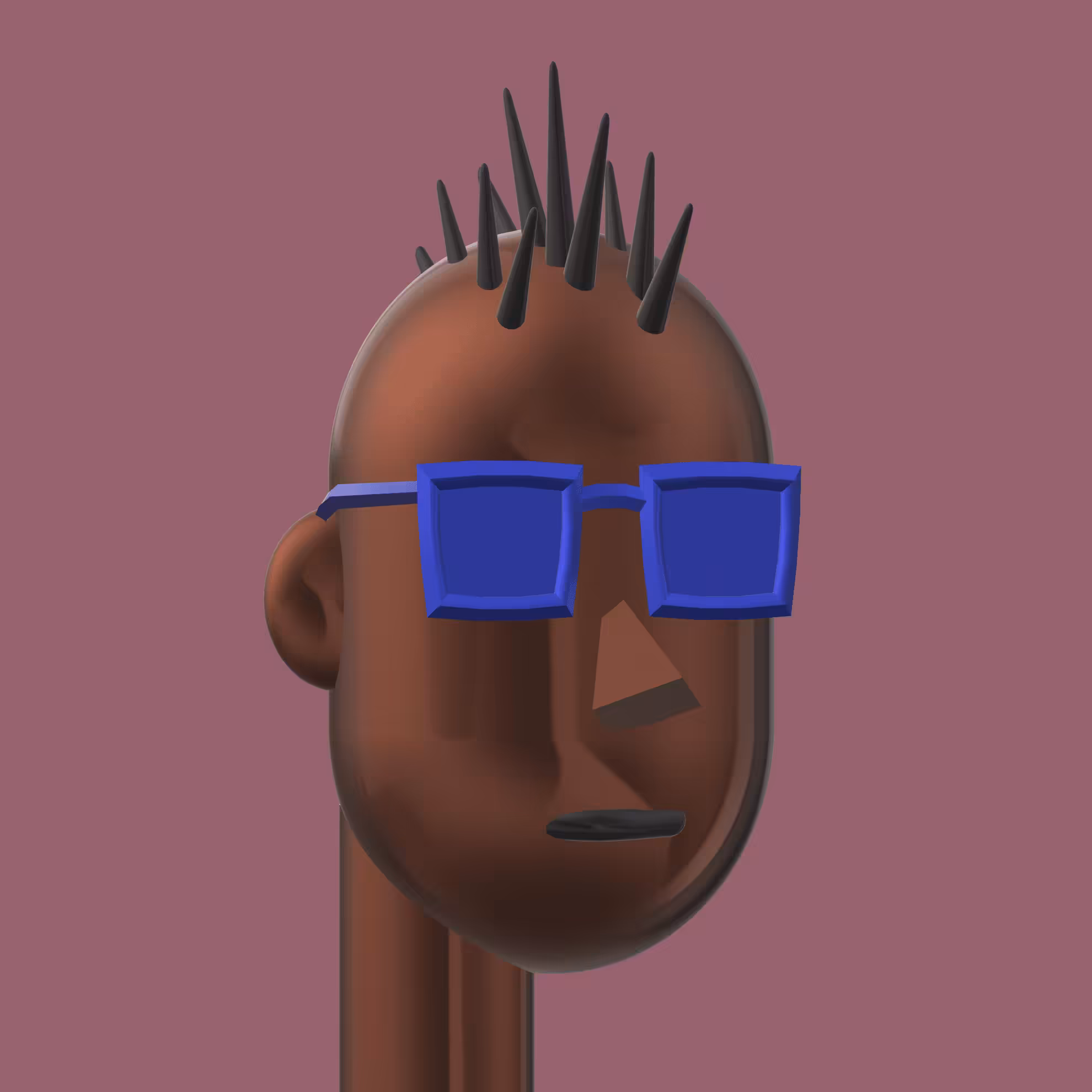 3D Metal Punk #74