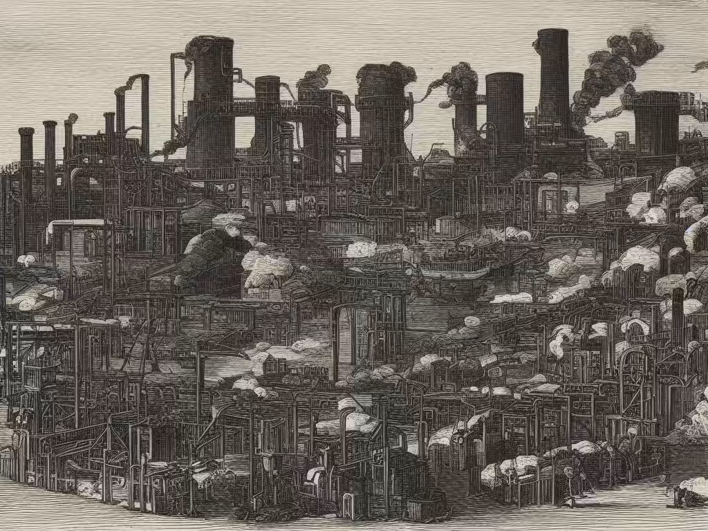 Coal Landscape  #C1805