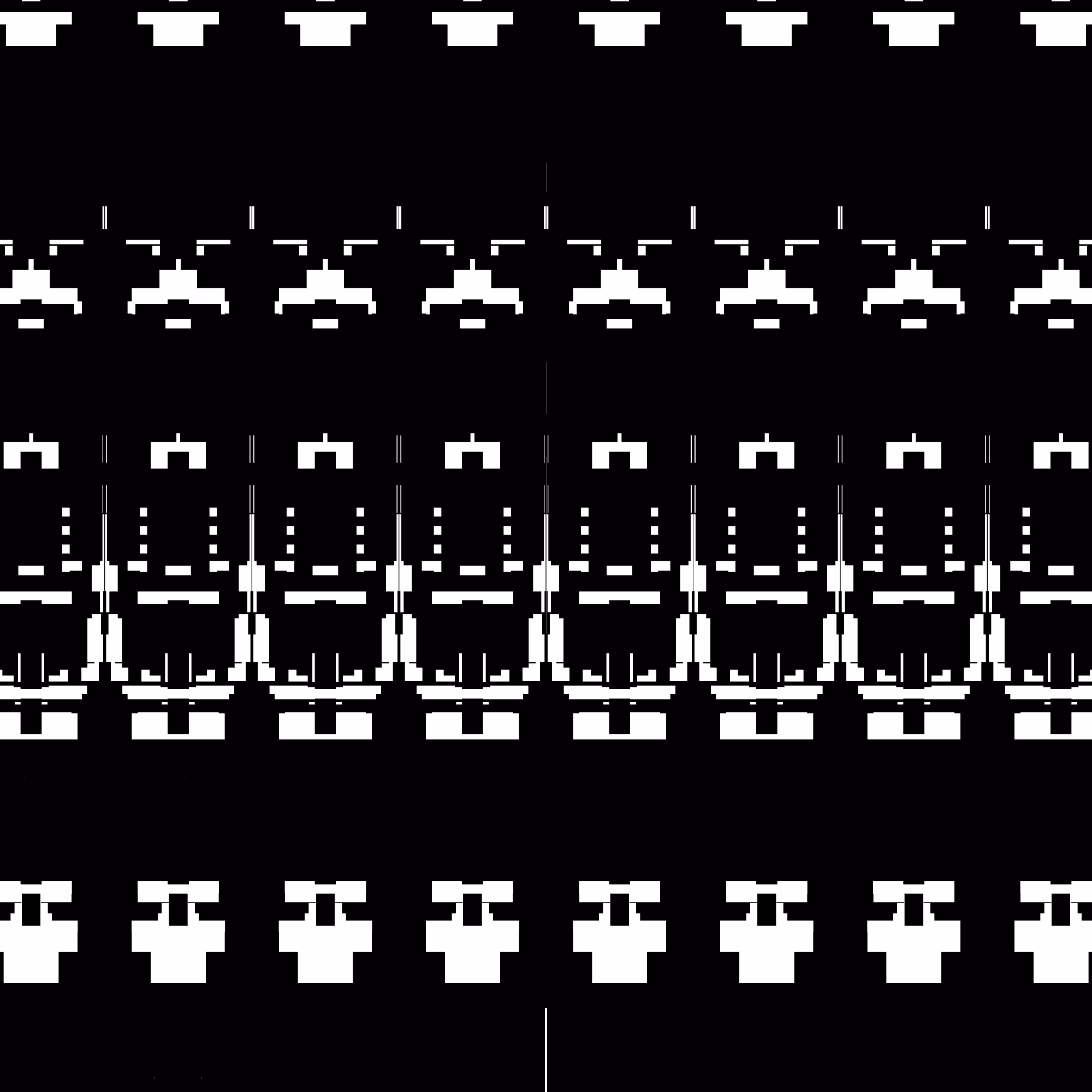 black and white textile machine #11