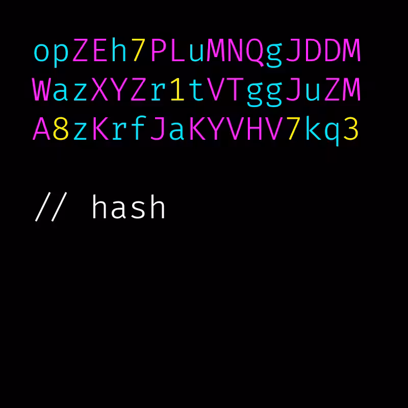 hash #107