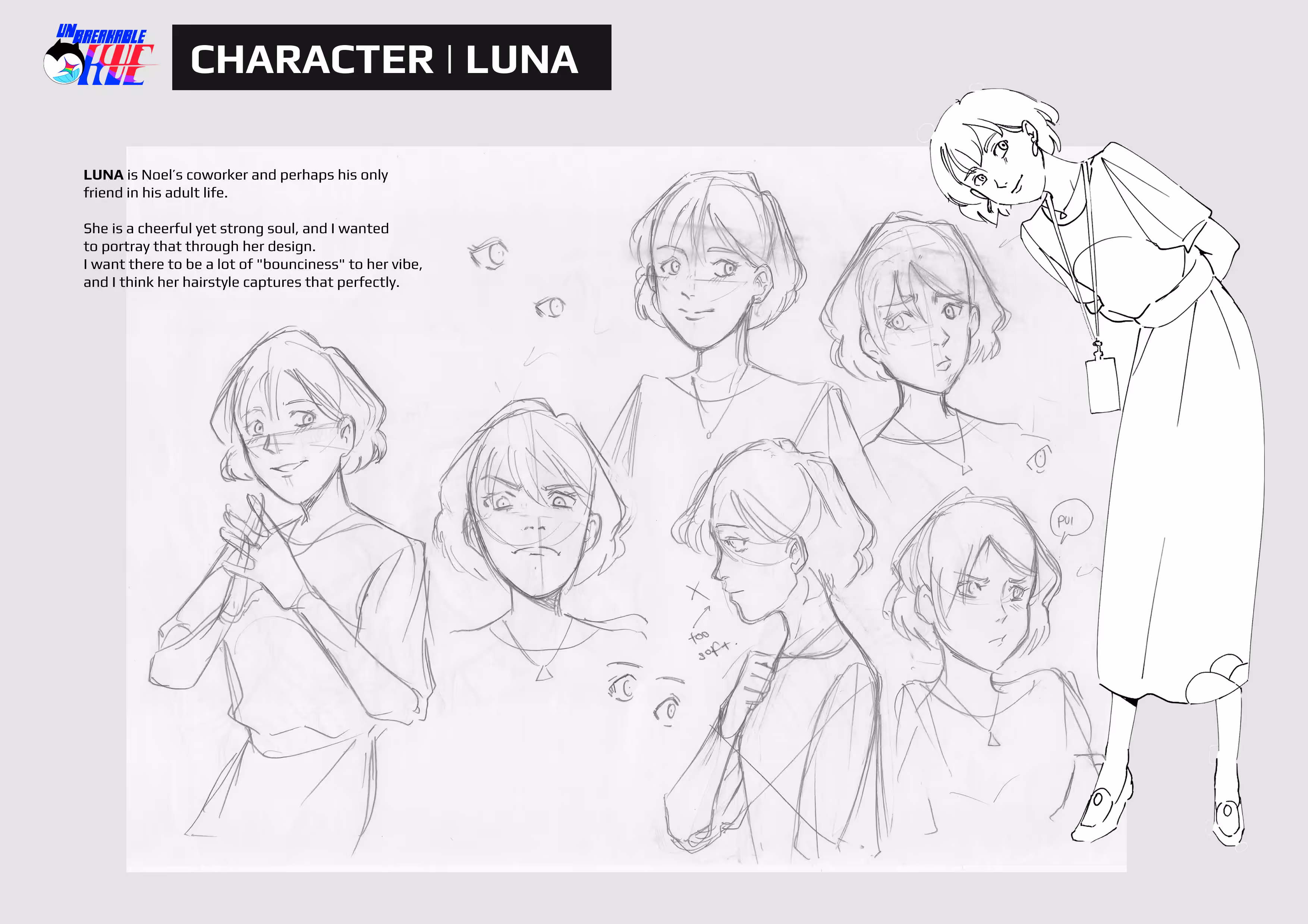 Unbreakable Hue/ Character/Luna
