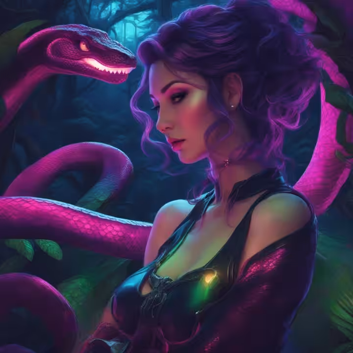 " The Enchantress and the Serpent '' #02