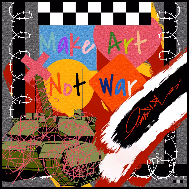 i Paper (Make Art Not War) #1