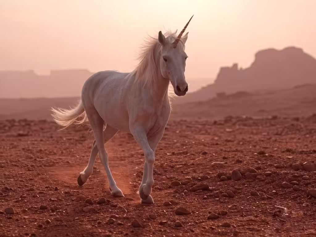 Unicorn On Mars
