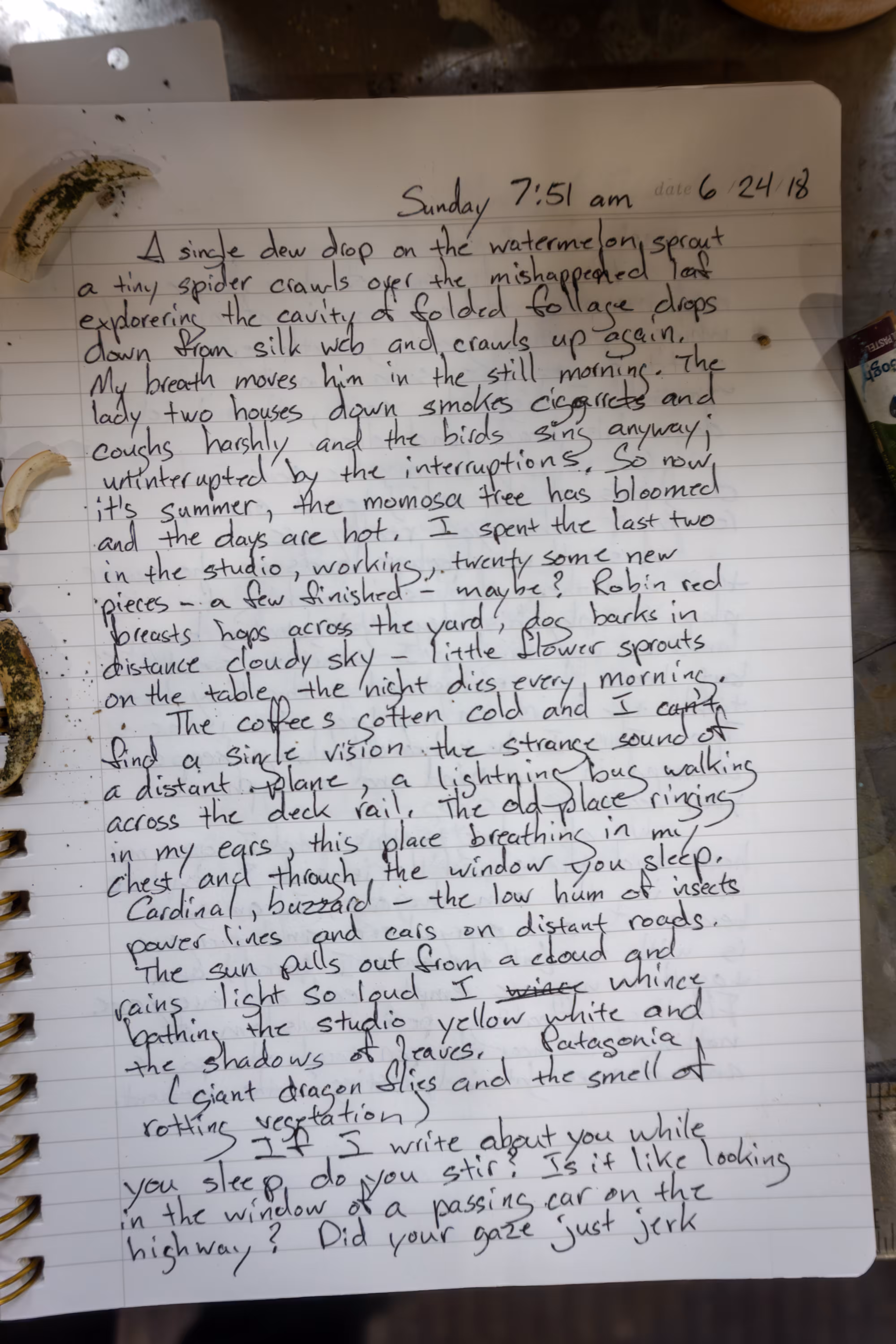The Night Dies Every Mourning Lyric Sheet
