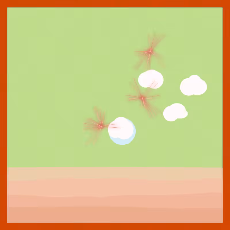 Seas of hills #1