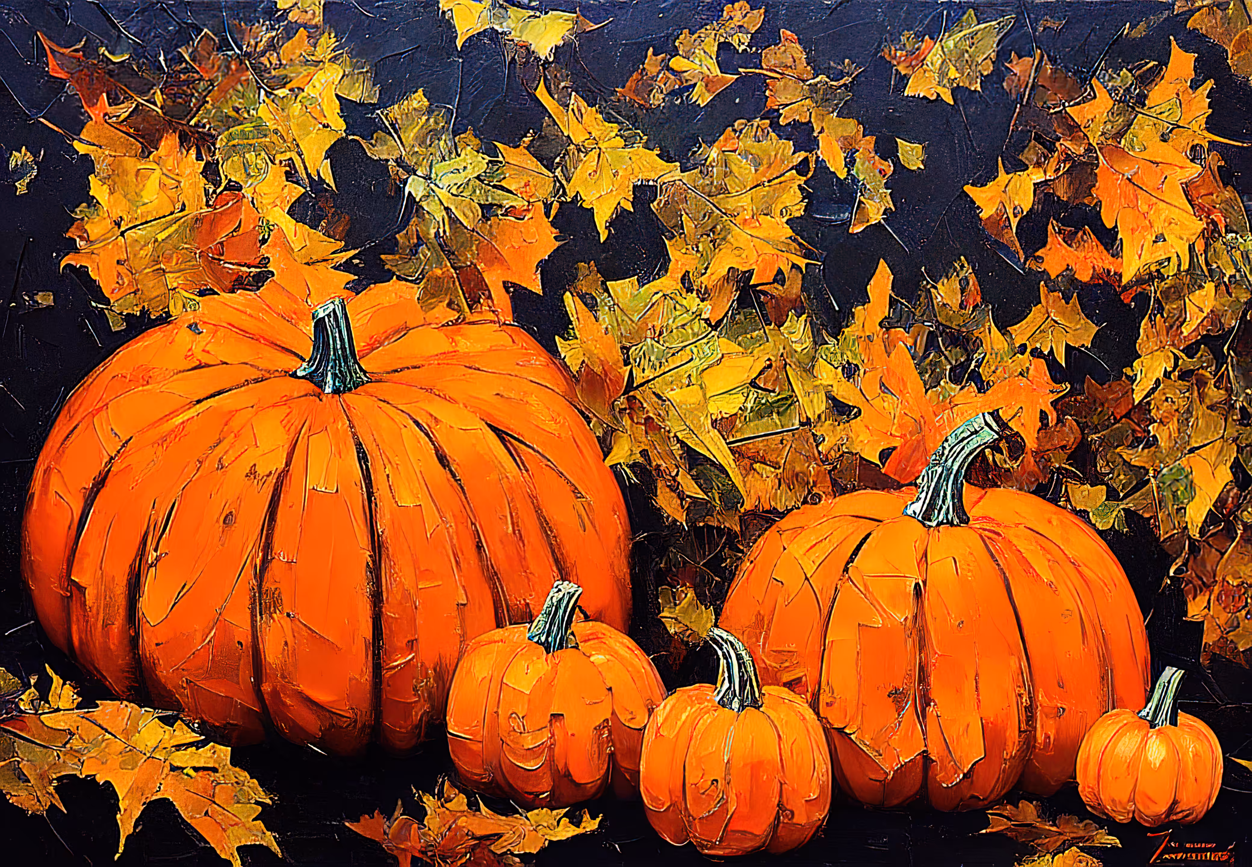pAInting: Pumpkin #2