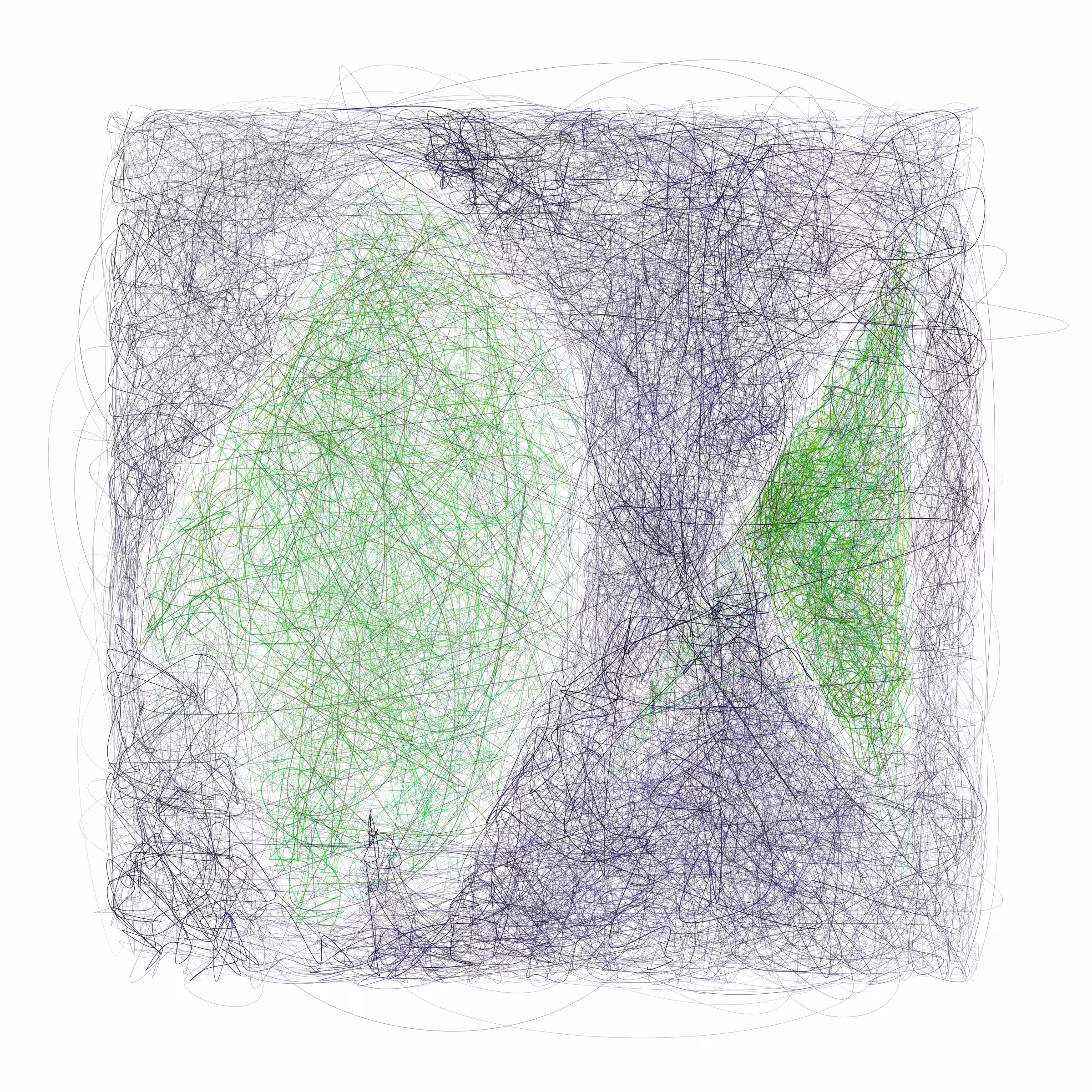 Scribbled Boundaries #9