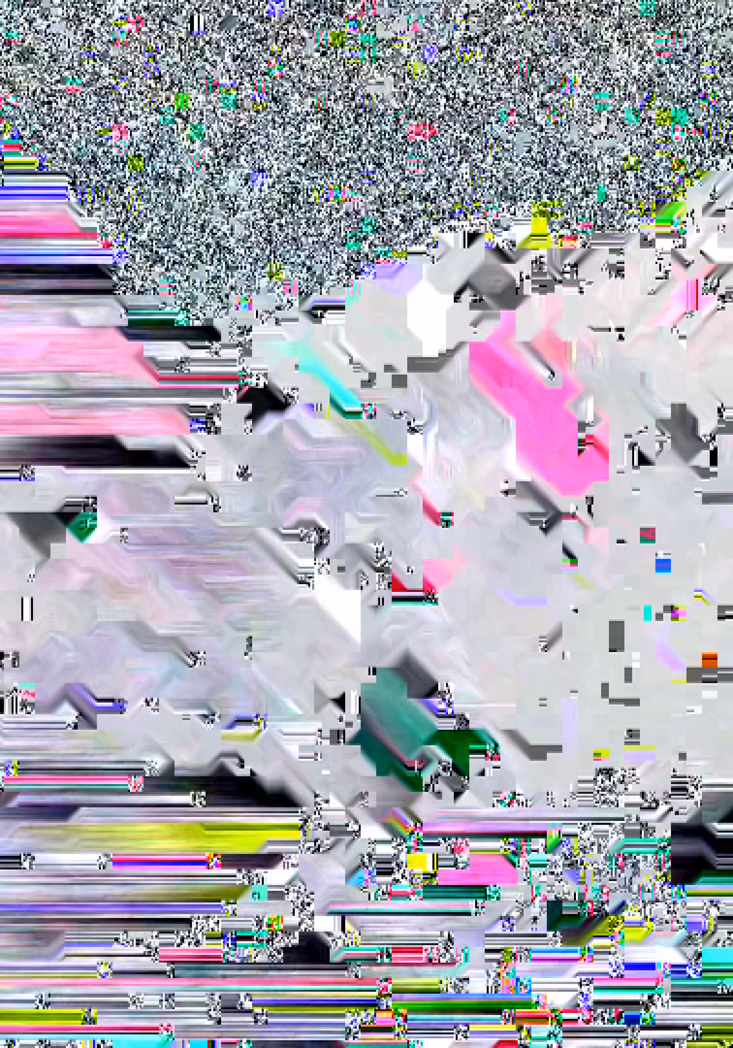 Abstract Glitch Composition