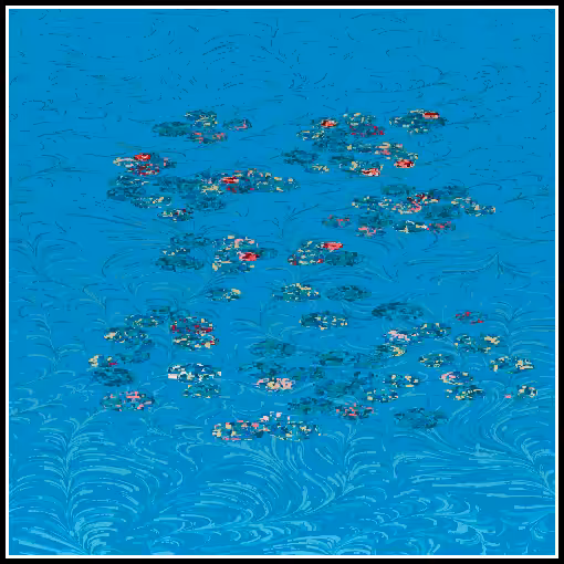 Polluted water lilies #47