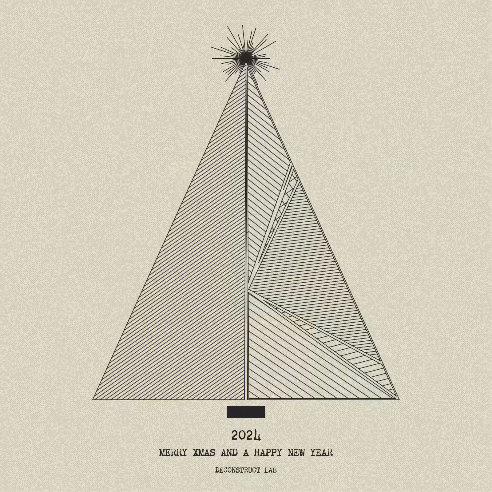 Have Yourself a Merry Little Geometric Tree #260