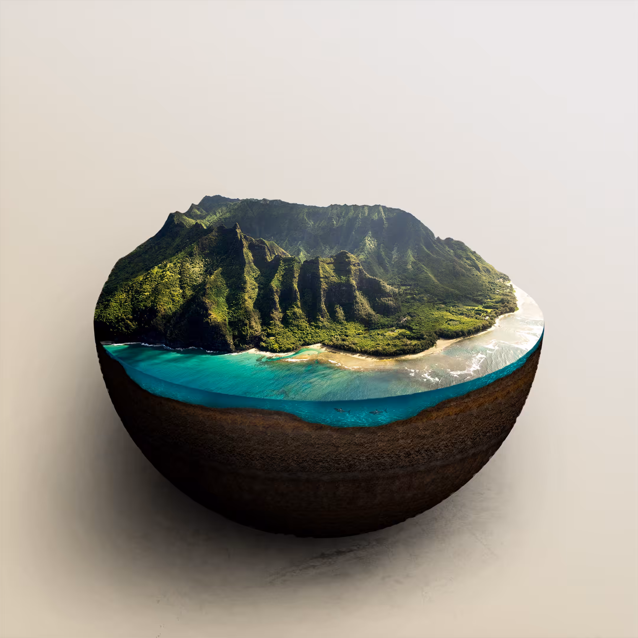 Spherical Microworld #001