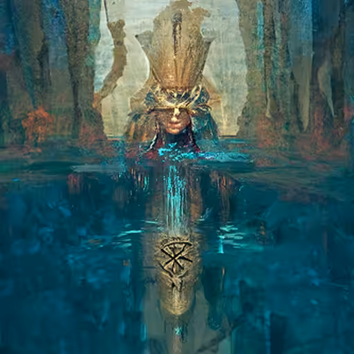 Water Tarot: The High Priestess #1