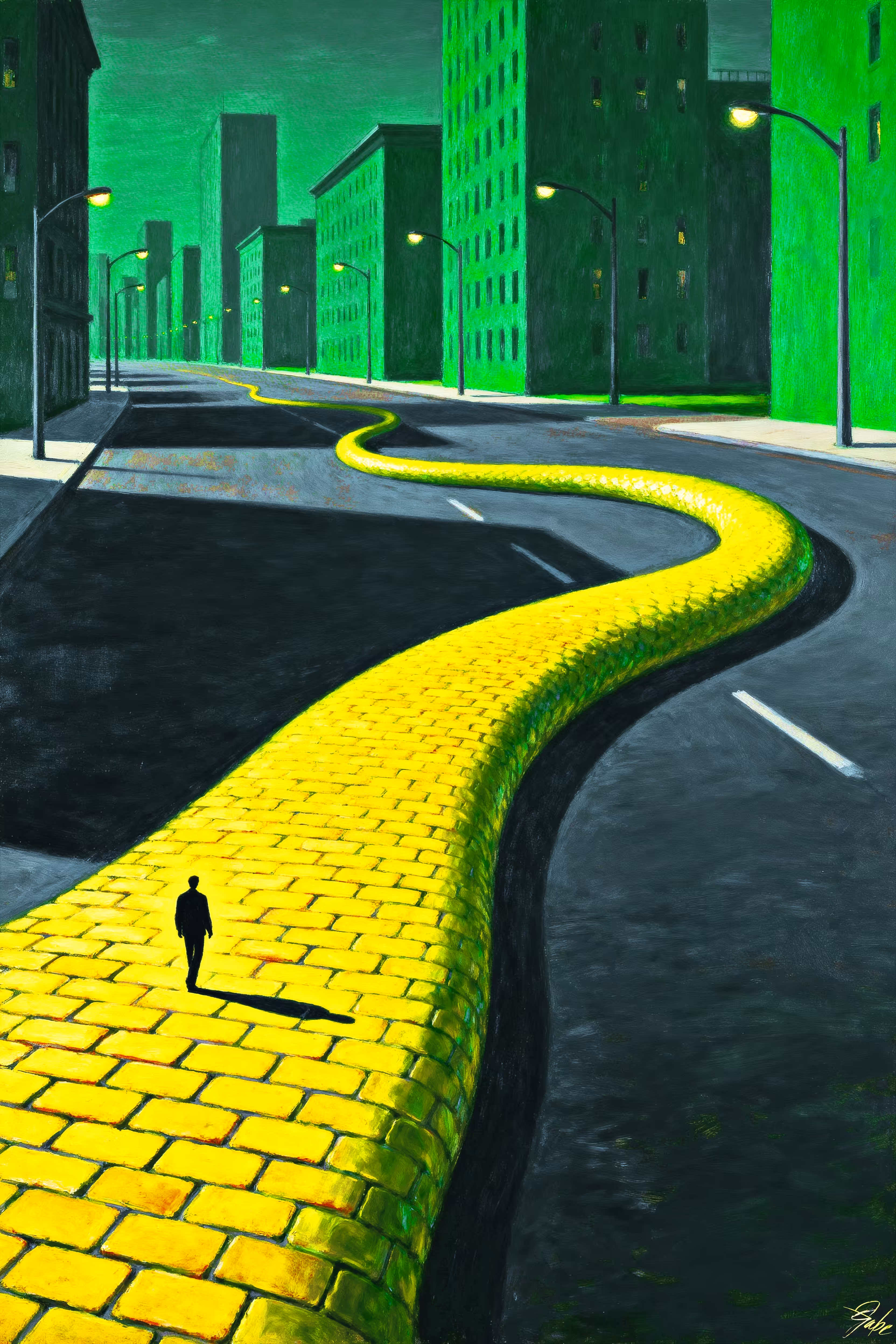 “Yellow Brick Snake”