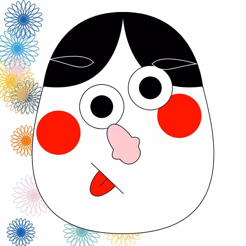 Fukuwarai (福笑い) #2
