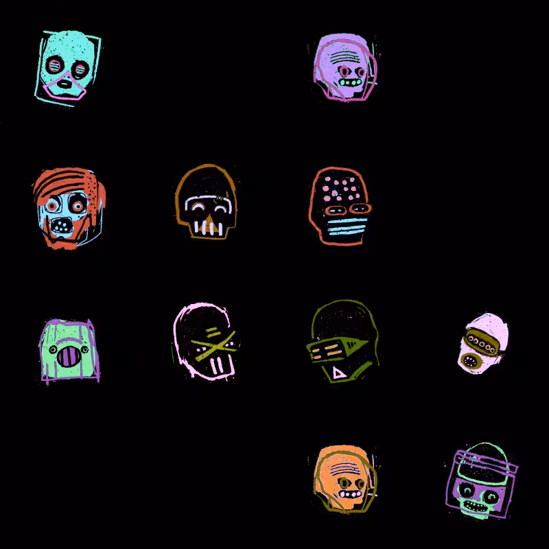 Warhol's Rabble #111