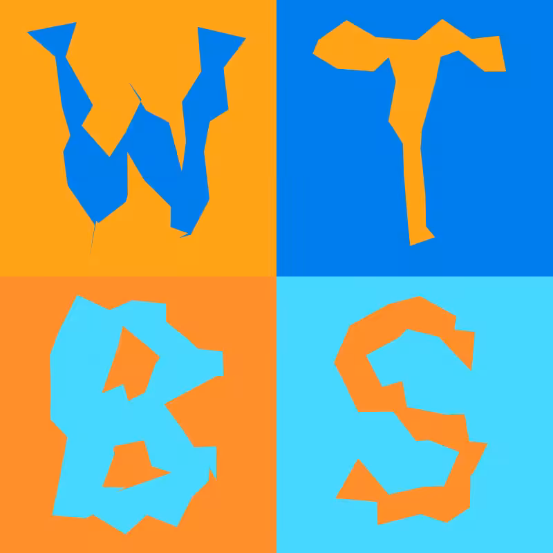 Waiting To Be Signed Logo with Wobbles #101