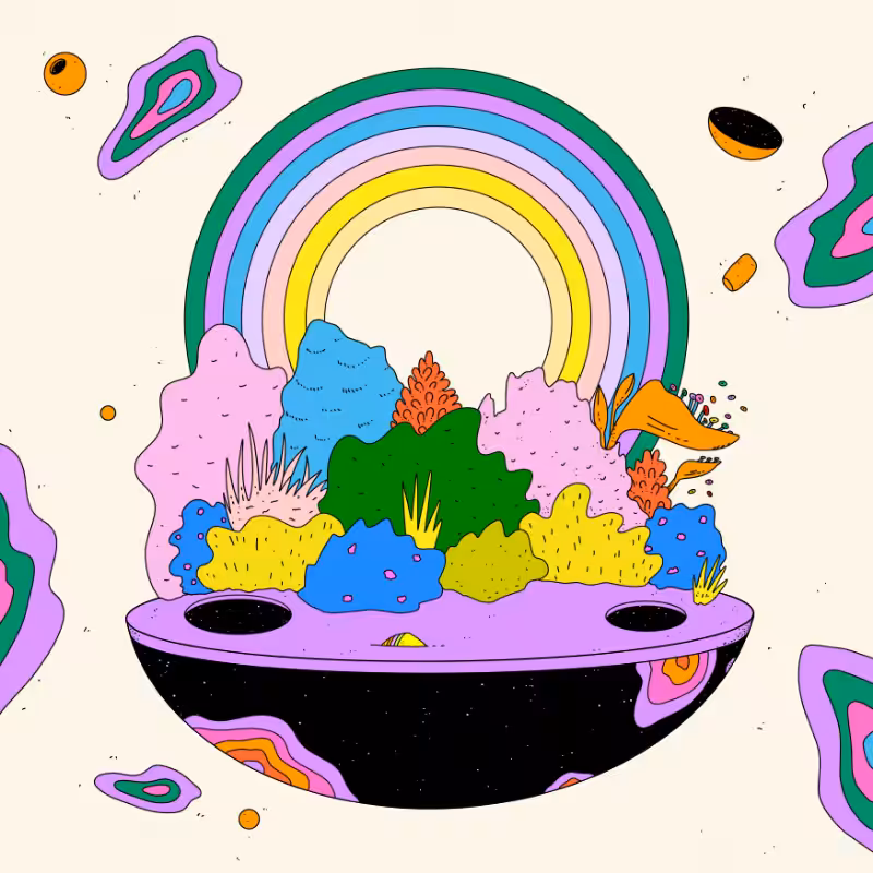 🌈🌴🪐 #112