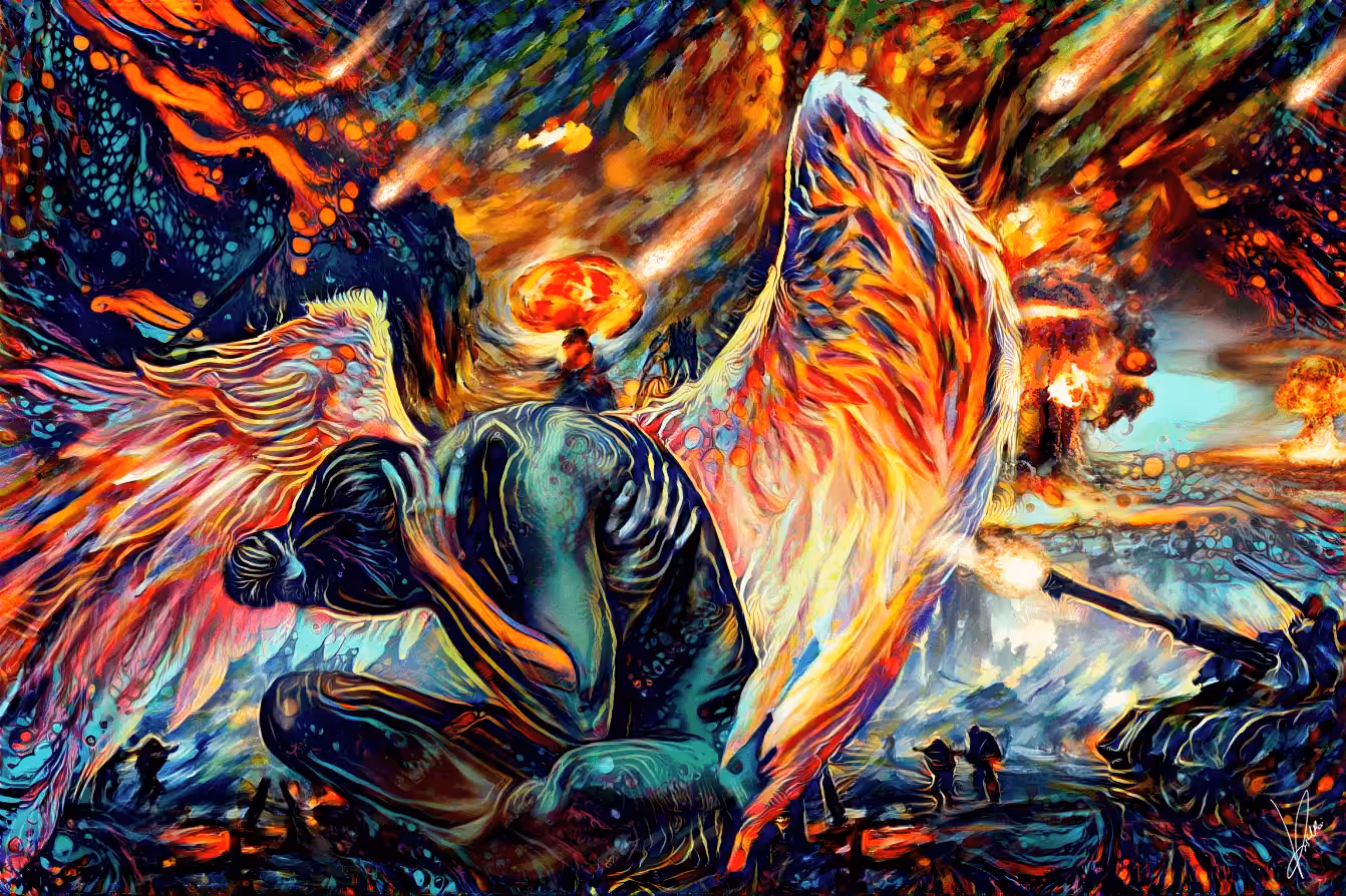 #DAY 19(19-MAR-2022) Shell Shocked Angel - VISHAL : EVERYDAYS