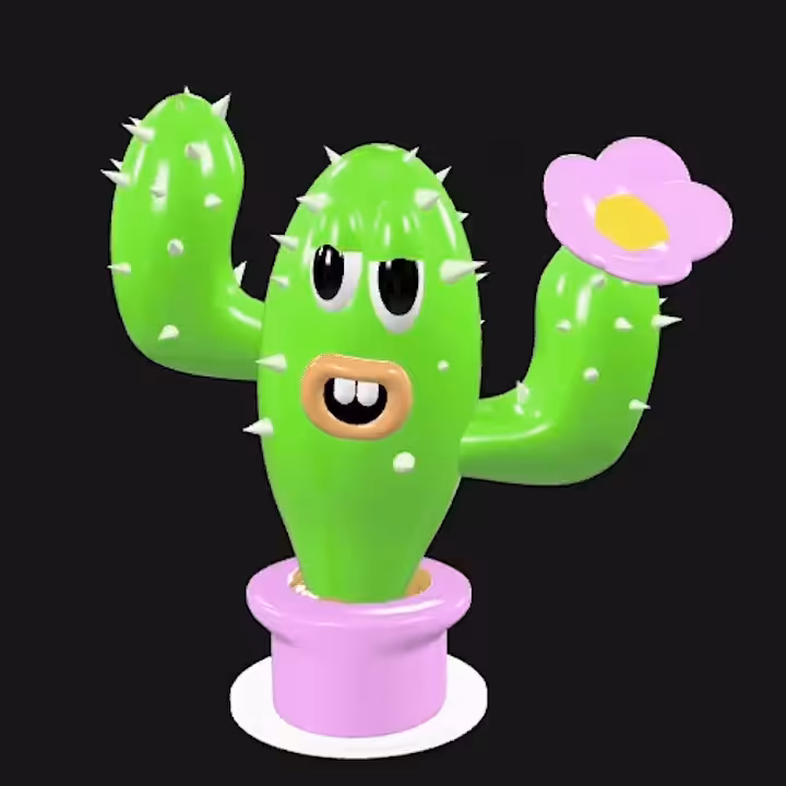 happy cactus🌵