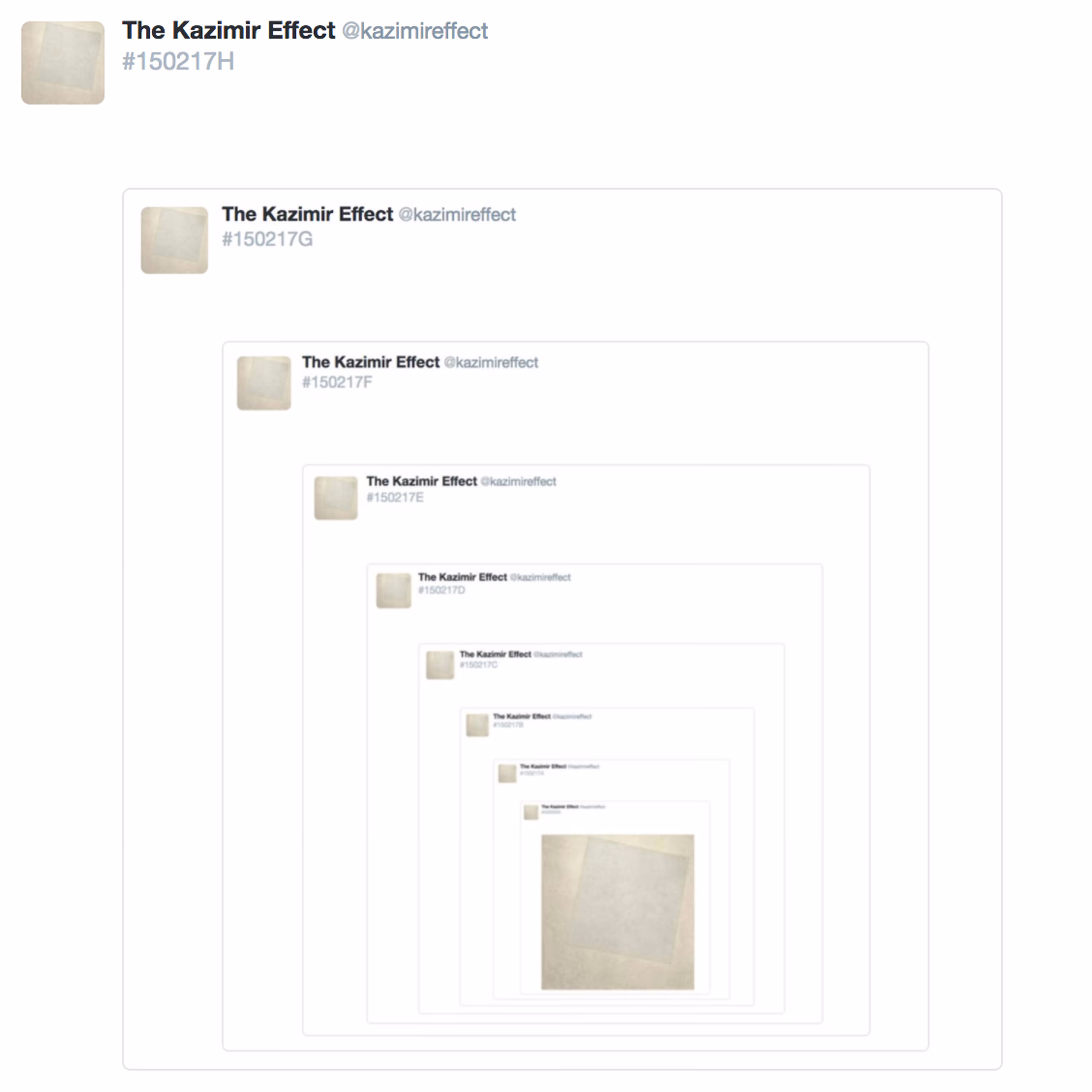 THE KAZIMIR EFFECT: #150217H