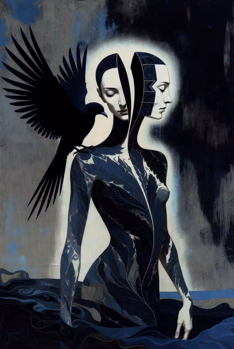 2 faces