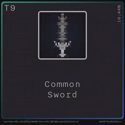 Gear for your quests - Sword #106