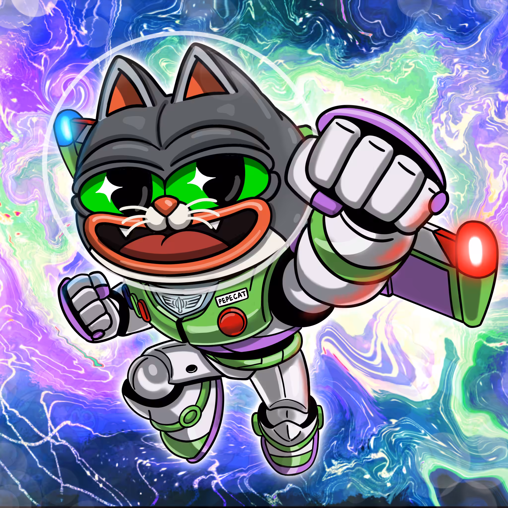 Pepe Cat Lightyear
