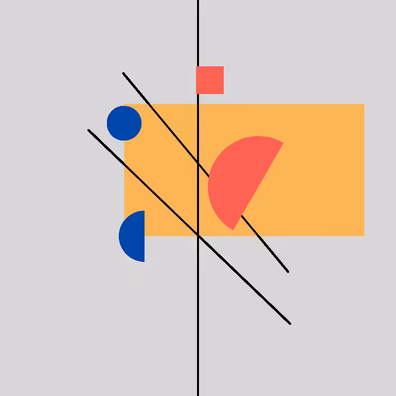 Abstract chopsticks #10