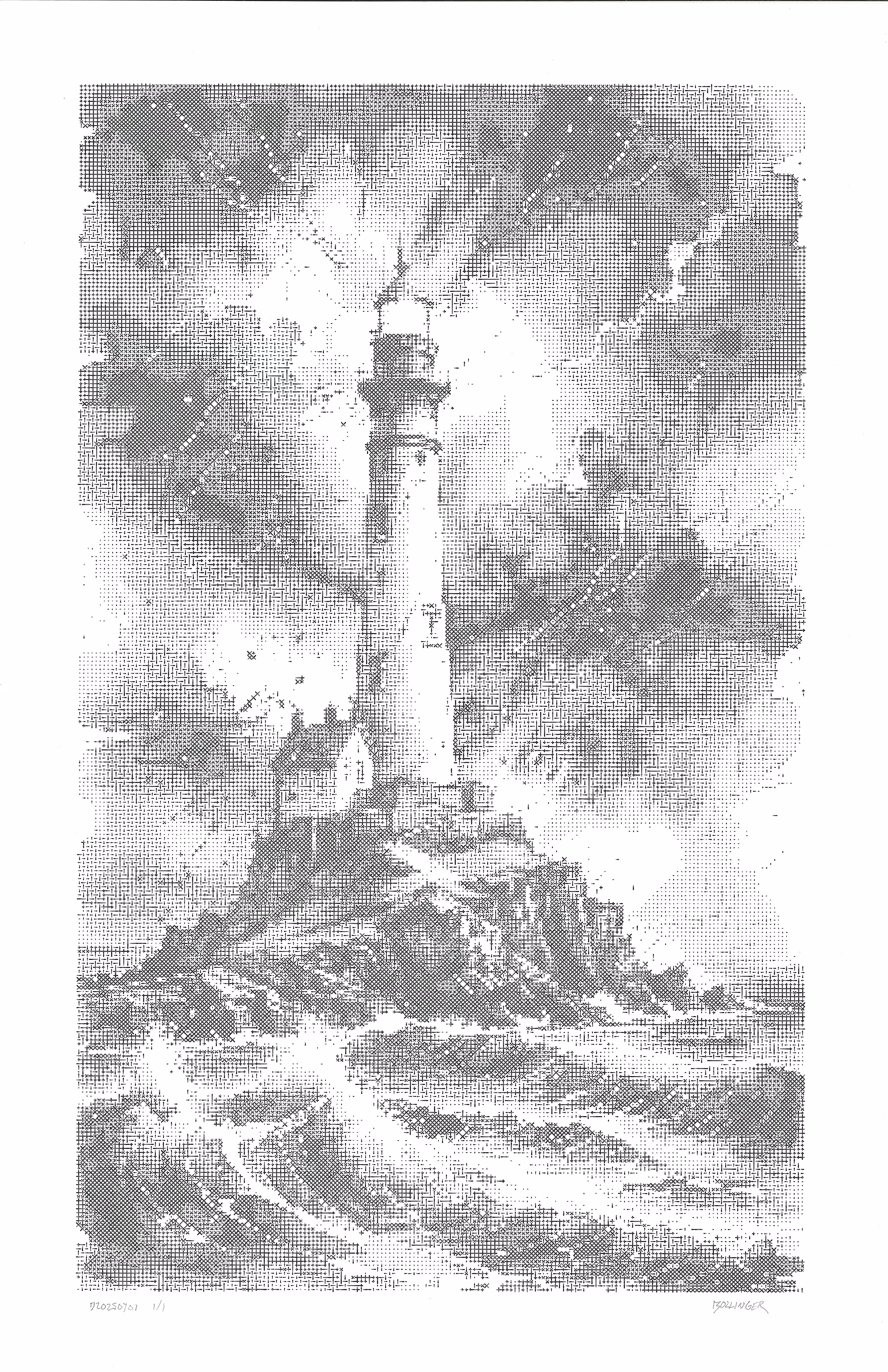 Physical Pen Plots: D20250701 Lighthouse #1
