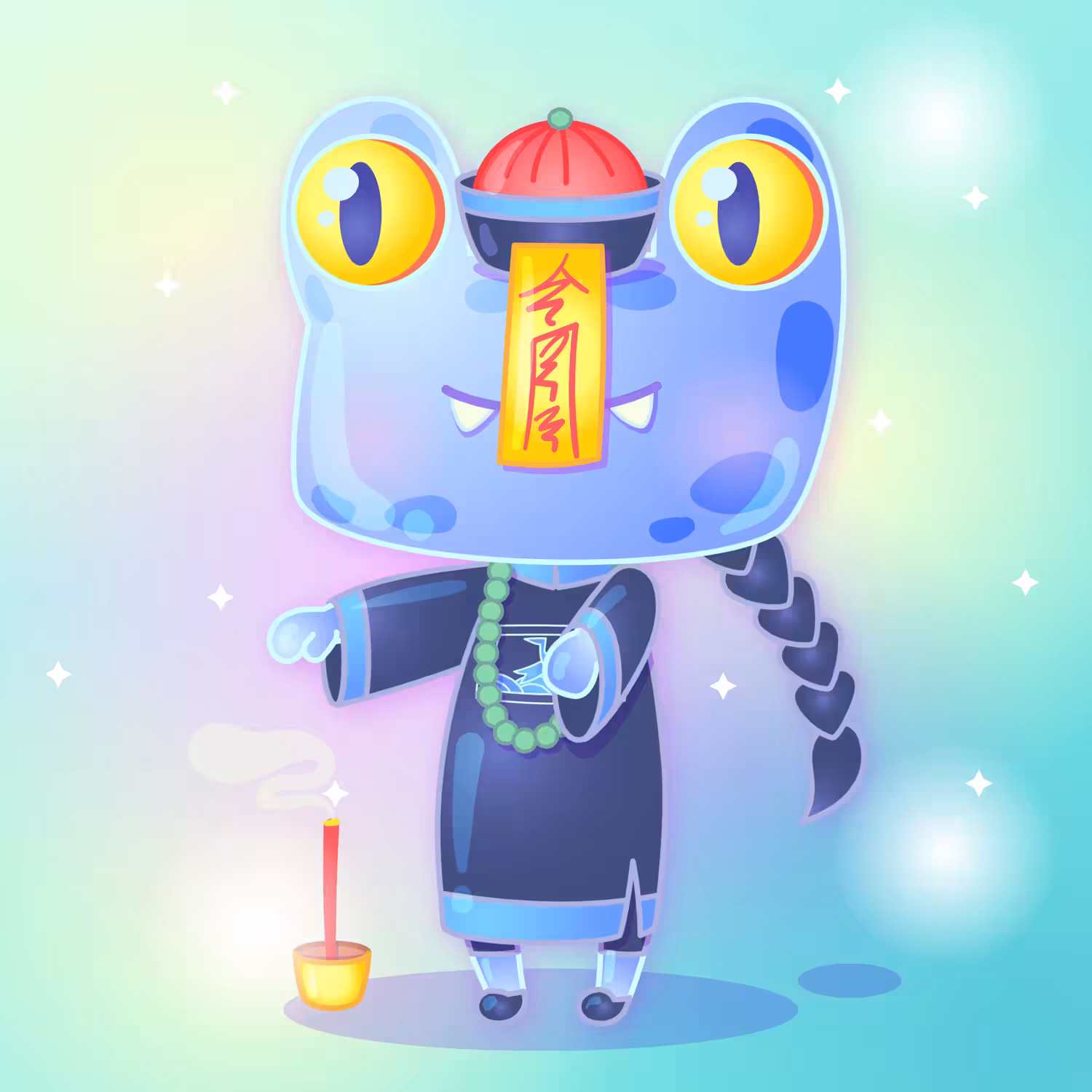 Twinkly Monster Frogs #11