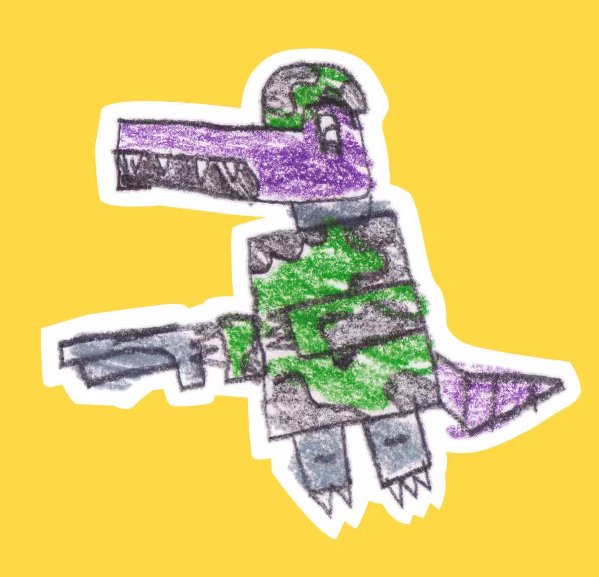 Dinorobot - Baryonyx Soldier