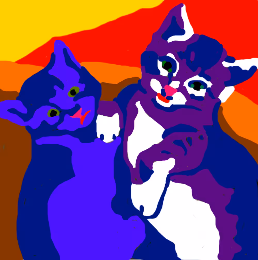 DIGITAL PAINTING: Saphir et Suchi 
