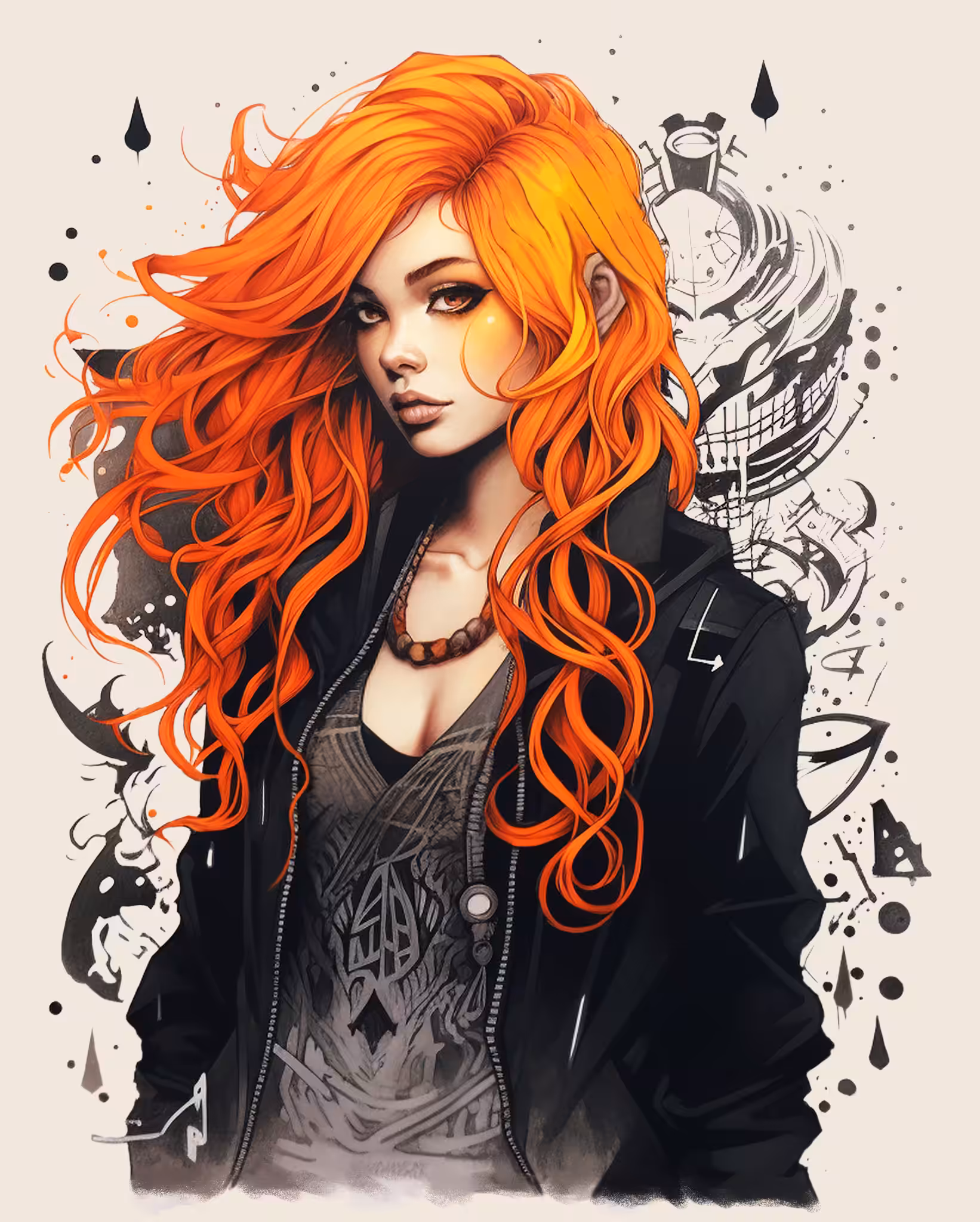 The fire in her hair #05