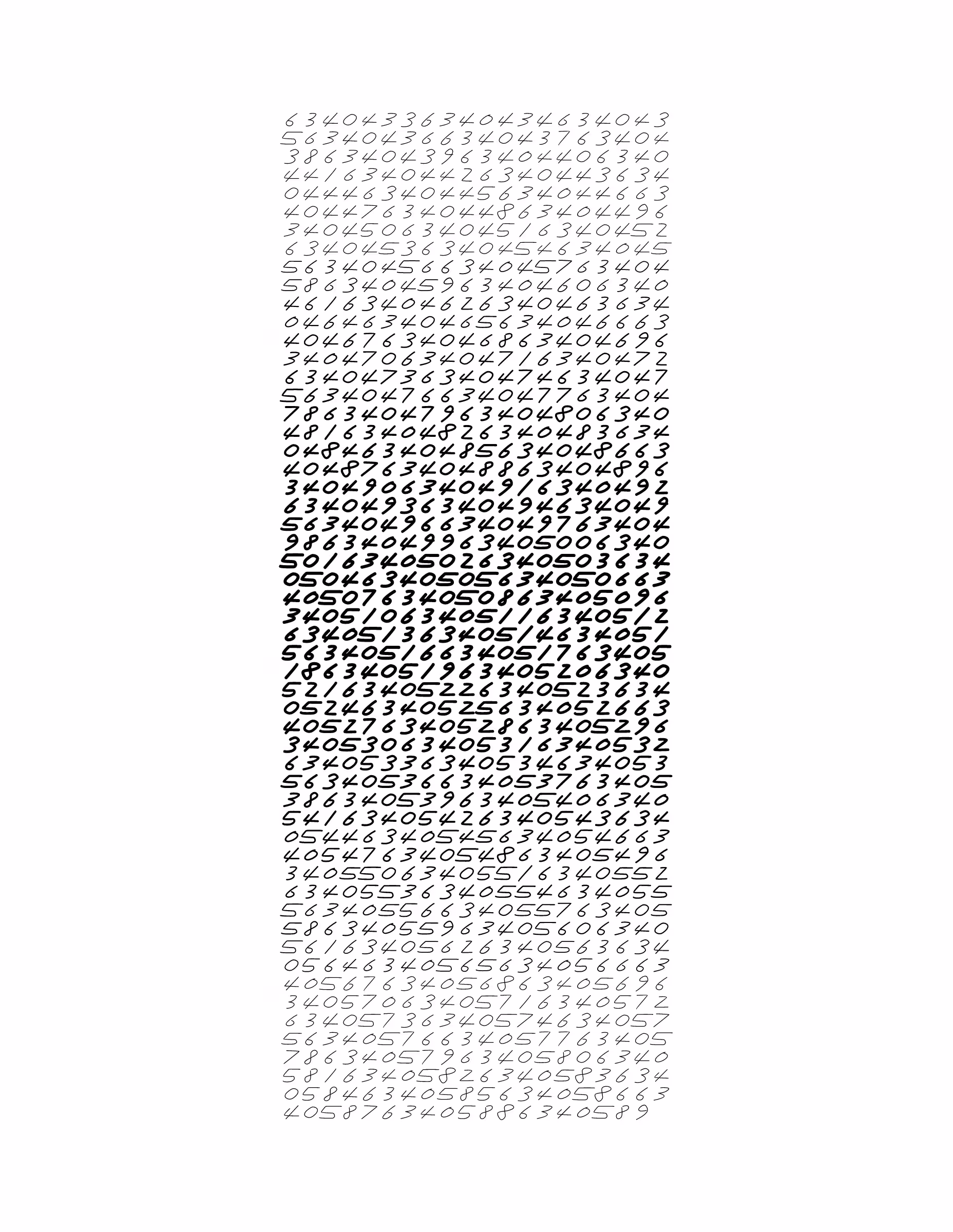 Endless (5,607,250 to Infinity) #2518