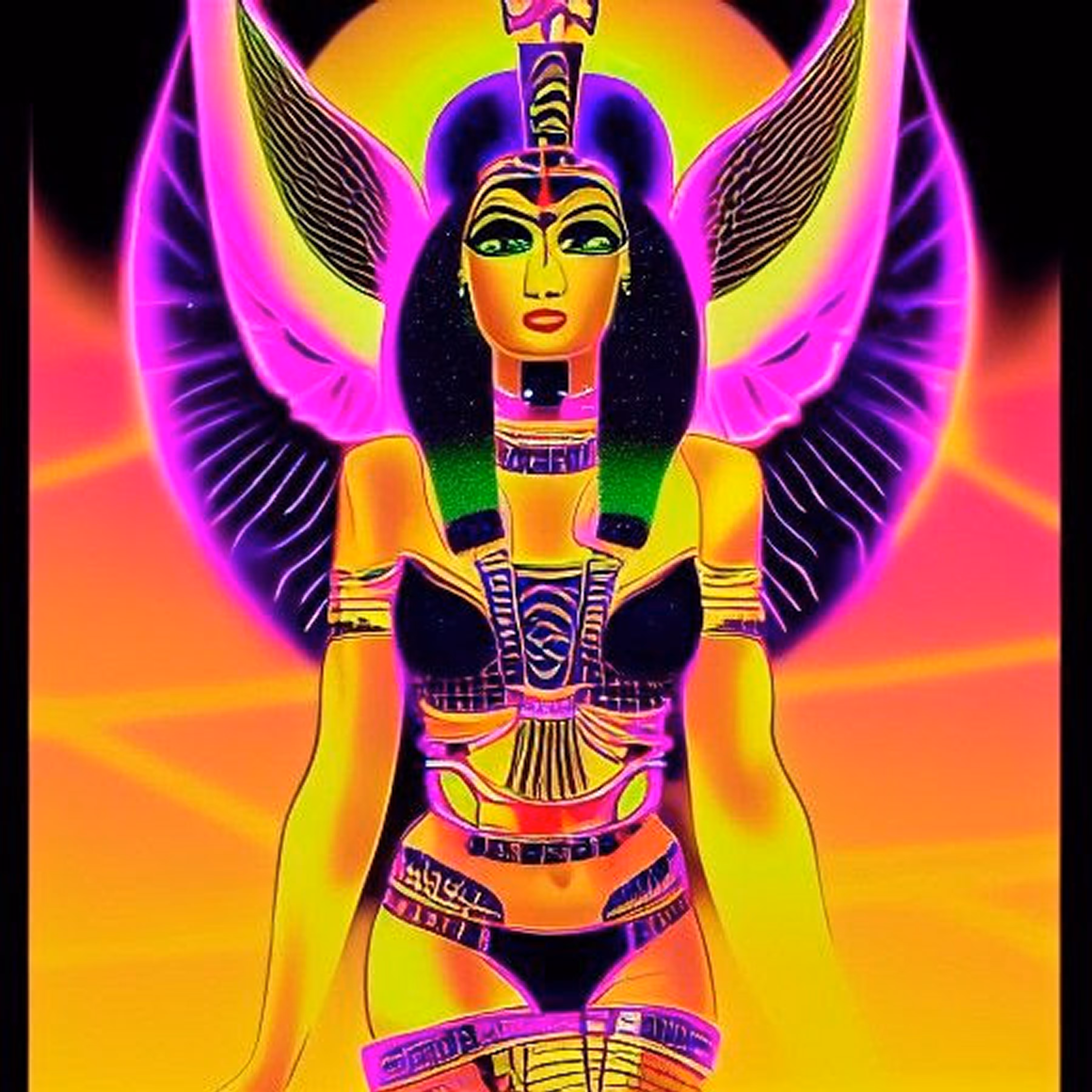 AI  TTI Nuit (Nut) Goddess Fantasy