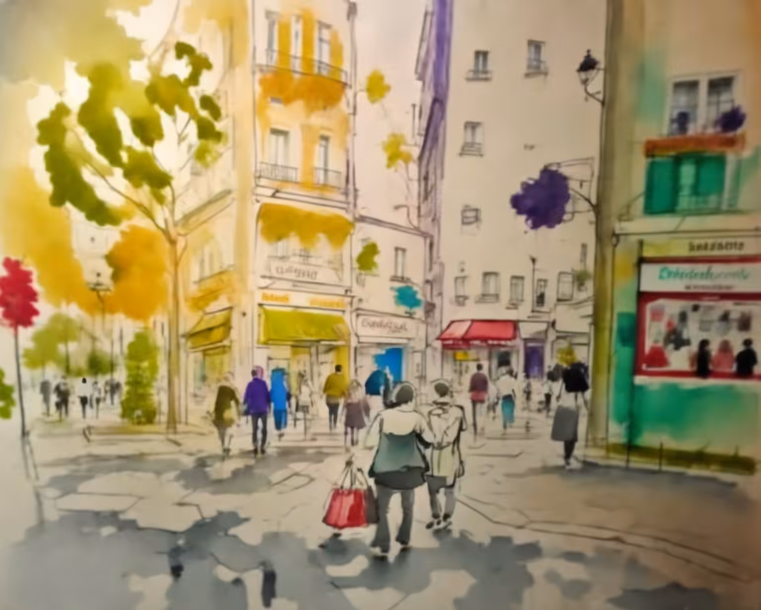 Stroll through Paris