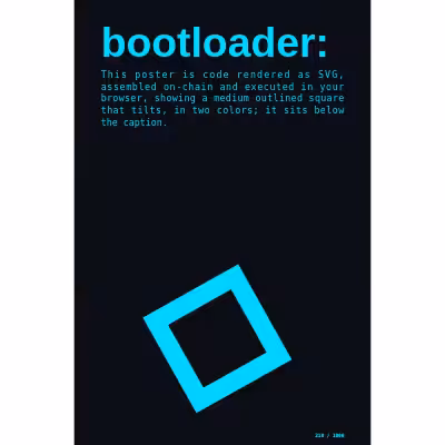 bootloader: selfie #218