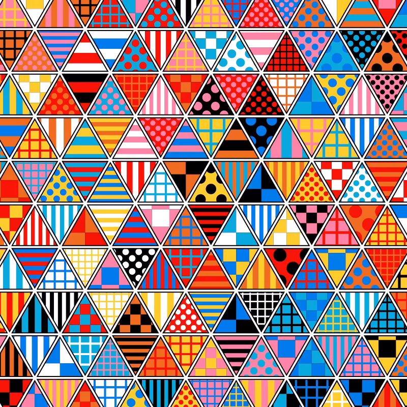 Triangle Tile #34