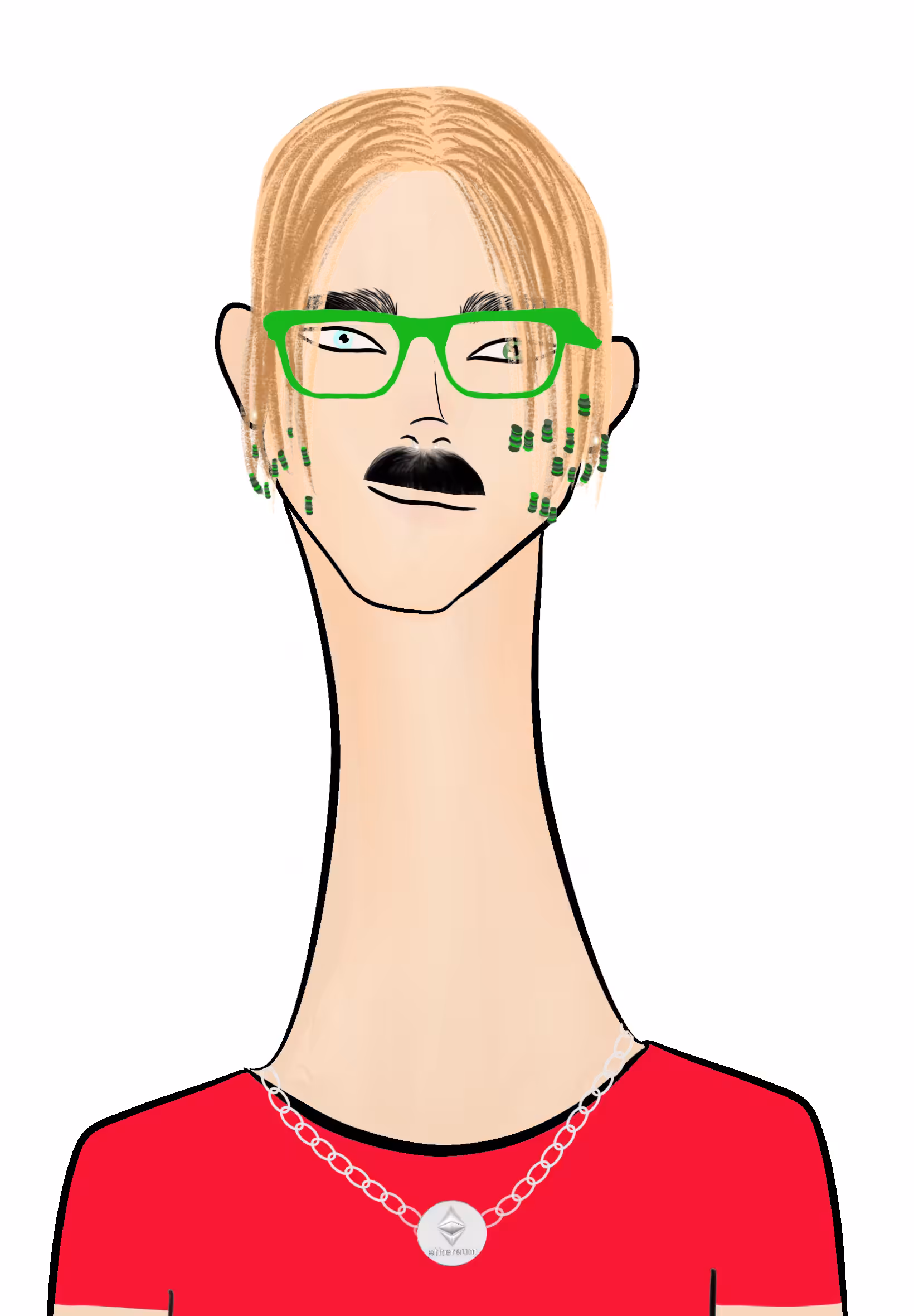 Long Neckie Fellas #1375